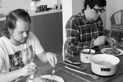 Team lunch in Sofia, Bulgaria