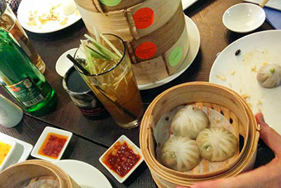 Walking the streets of London together